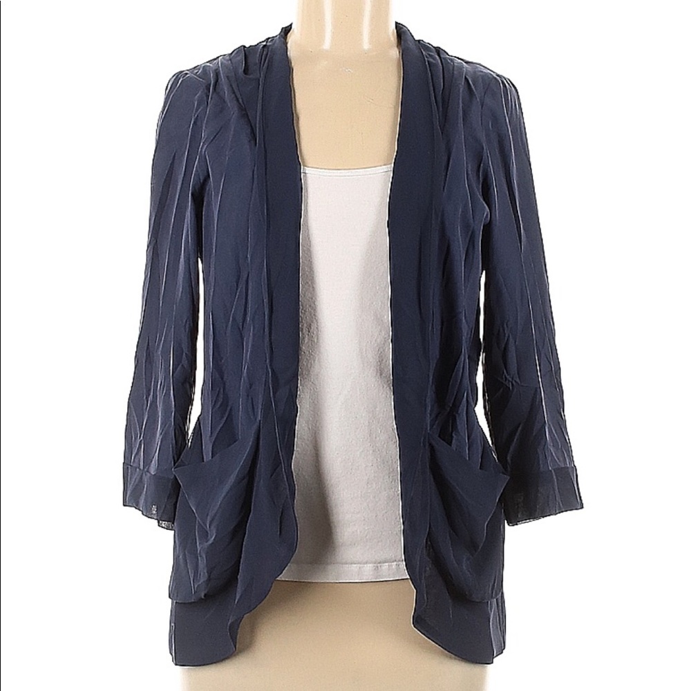 LC Lauren Conrad blue blazer